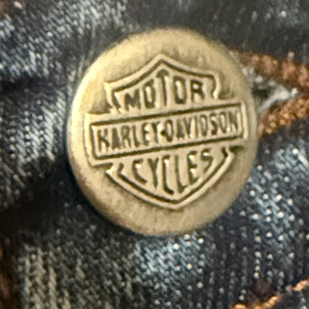 Harley-Davidson Woman’s Bootcut Jeans, Size 16L, NWOT, MAKE AN OFFER!!! - Picture 5 of 11